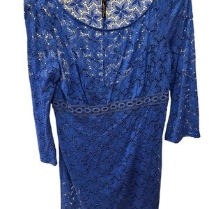Royal Blue Laundry Dress Los Angeles by Shelli Regal